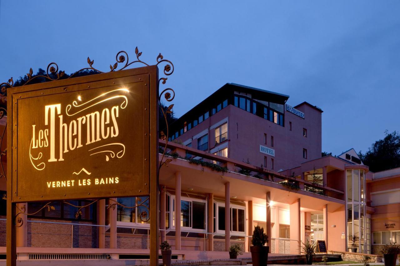 Hotel Les Sources Vernet-les-Bains Eksteriør bilde